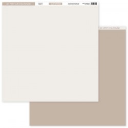 FDPUL325003   FLORILEGES DESIGN  PAPIER UNI DUO GRÈGE
