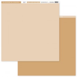 FDPUL325002   FLORILEGES DESIGN  PAPIER UNI DUO JAUNE MOUTARDE