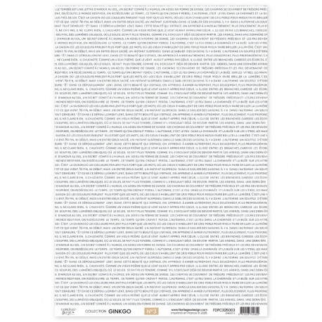 FDPC325003   FLORILEGES DESIGN COLLECTION GINKGO PAPIER CALQUE 3   A4