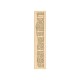 FE325001   FLORILEGES DESIGN COLLECTION GINKGO TAMPON BOIS PAGE DÉCHIRÉE