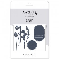 FDD325002   FLORILEGES DESIGN COLLECTION GINKGO OUTILS DE DÉCOUPE FLEURS À OFFRIR