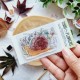 BOI103   CHOU & FLOWERS COLLECTION L'ORÉE DES BOIS TAMPON CLEAR L'ESCARGOT