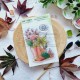 BOI107   CHOU & FLOWERS COLLECTION L'ORÉE DES BOIS TAMPON CLEAR LES BOTTES DE PLUIE