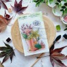 BOI107   CHOU & FLOWERS COLLECTION L'ORÉE DES BOIS TAMPON CLEAR LES BOTTES DE PLUIE