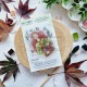 BOI105   CHOU & FLOWERS COLLECTION L'ORÉE DES BOIS TAMPON CLEAR FILLE D'AUTOMNE