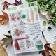 BOI119   CHOU & FLOWERS COLLECTION L'ORÉE DES BOIS TAMPON CLEAR EN CUISINE
