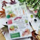BOI117   CHOU & FLOWERS COLLECTION L'ORÉE DES BOIS TAMPON CLEAR LÉGUMES DE SAISON