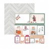 PC-PA-06   MES P'TITS CISEAUX COLLECTION PROMENADE D'AUTOMNE PC-PA-06 30,5 cm x 30,5 cm