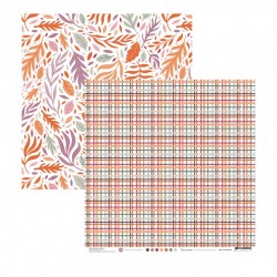 PC-PA-05   MES P'TITS CISEAUX COLLECTION PROMENADE D'AUTOMNE PC-PA-05 30,5 cm x 30,5 cm