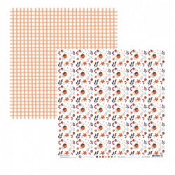 PC-PA-02   MES P'TITS CISEAUX COLLECTION PROMENADE D'AUTOMNE PC-PA-02 30,5 cm x 30,5 cm