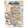 40   AALL AND CREATE PAPER PAD 40 DANDELION HAZE 10 imprimés R/V A4 350g