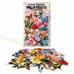 88   AALL AND CREATE  EPHEMERA 88 SORBET PETALS
