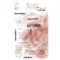 HPLF-BOFB-T2519   HA PI LITTLE FOX COLLECTION BANDE ORIGINALE FACE B TAMPONS CLEAR COULEURS D'AUTOMNE