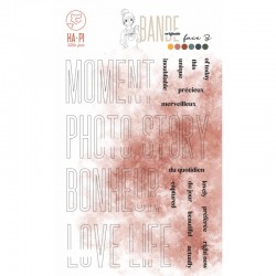 HPLF-BOFB-T2516   HA PI LITTLE FOX COLLECTION BANDE ORIGINALE FACE B TAMPONS CLEAR  MOTS COMPOSÉS