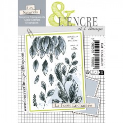 EI-59-A6-01   L'ENCRE ET L'IMAGE TAMPONS CLEAR LA FORÊT ENCHANTÉE