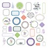 KADC40   LES ATELIERS DE KARINE JARDIN SECRET  DIES CUTS x35 pièces