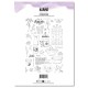 KAT4001   LES ATELIERS DE KARINE JARDIN SECRET TAMPON CLEAR LE TEMPS DES FLEURS