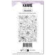 KAT4004   LES ATELIERS DE KARINE JARDIN SECRET TAMPON CLEAR AVEC DES FLEURS