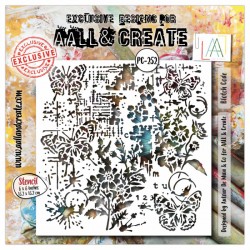 252   AALL & CREATE STENCIL 252 BLOTCH CODE