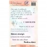 LPF-CHOCO-02   LA PETITE FRANÇAISE COLL. CHOCOLAT CHAUD TAMPONS CLEAR POÉSIE GLACÉE