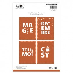 KAD4101   LES ATELIERS DE KARINE CARNET ENCHANTÉ DIES CARTES À CRÉER MAGIE