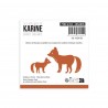 KAD4109   LES ATELIERS DE KARINE CARNET ENCHANTÉ DIES PÈRE ET FILS RENARDS