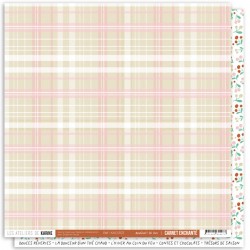 KAC4103   LES ATELIERS DE KARINE CARNET ENCHANTÉ BOUQUET DE GUI 30.5 cm x 30.5 cm