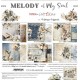 CC-F42-MMS-00   CRAFT O'CLOCK MELODY OF MY SOUL 6 imprimés R/V 30.5x30.5cm 250g
