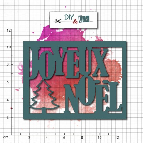 12511-01   DIY & Cie DIES JOYEUX NOËL V5