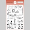 PC-BCO-TP2   MES P'TITS CISEAUX BREDELE AND  CO TAMPONS CLEAR CADRE ET MOTS
