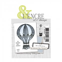 EI-60-A7-01   L'ENCRE ET L'IMAGE TAMPONS CLEAR AU DESSUS DES NUAGES