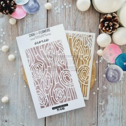 ALT118   CHOU & FLOWERS COLLECTION ALTITUDE POCHOIR ÉCORCE