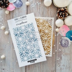 ALT116   CHOU & FLOWERS COLLECTION ALTITUDE POCHOIR CRISTAUX