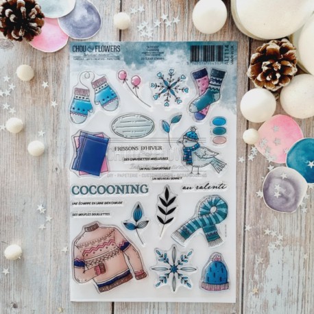 ALT114   CHOU & FLOWERS COLLECTION ALTITUDE TAMPONS CLEAR COCOONING