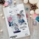 ALT113   CHOU & FLOWERS COLLECTION ALTITUDE TAMPONS CLEAR FLEURS D'HIVER