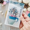 ALT105   CHOU & FLOWERS COLLECTION ALTITUDE TAMPONS CLEAR TASSE WINTER