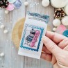 ALT104   CHOU & FLOWERS COLLECTION ALTITUDE TAMPON CLEAR TIMBRE SNOWBOARD