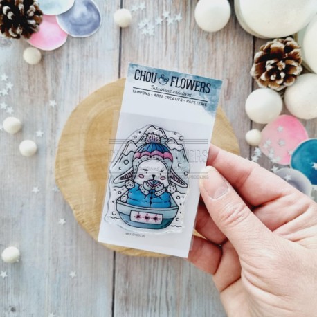 ALT102   CHOU & FLOWERS COLLECTION ALTITUDE TAMPON CLEAR DOUDOU LUGE