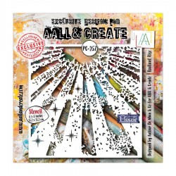 AALL & CREATE STENCIL 257 RADIANT RISE