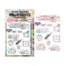 AALL AND CREATE TAMPONS CLEAR 1338 POSTCARD SHUFFLE