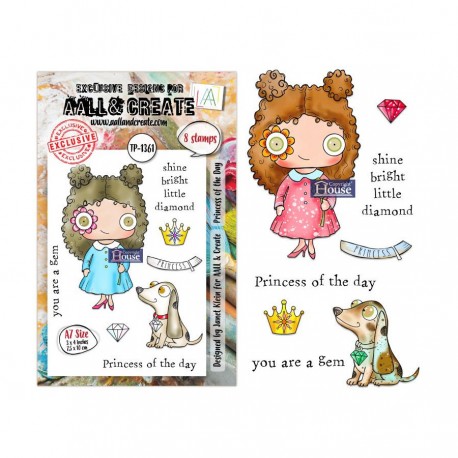 AALL AND CREATE TAMPONS CLEAR 1361 PRINCESS OF THE DAY