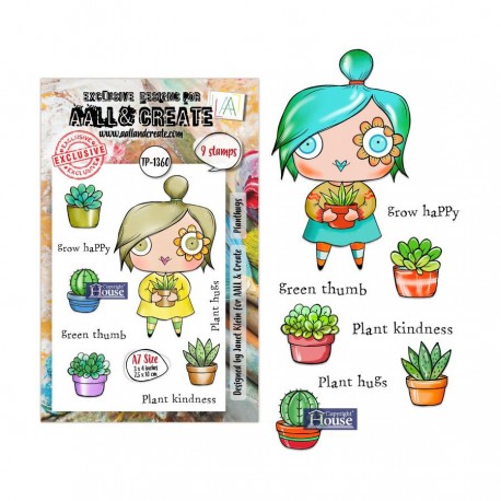 AALL AND CREATE TAMPONS CLEAR 1360 PLANT HUGS