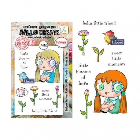 AALL AND CREATE TAMPONS CLEAR 1355 BLOOMS OF HOPE