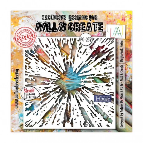 259   AALL & CREATE STENCIL 259 DAYBREAK PULSE