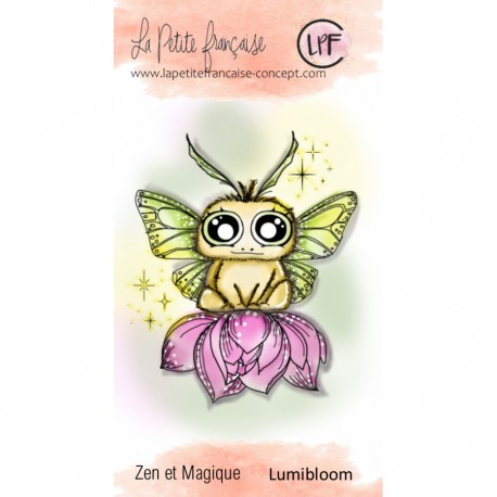 LPF-ZEM-01   LA PETITE FRANÇAISE COLL. ZEN ET MAGIQUE TAMPONS CLEAR LUMIBLOOM