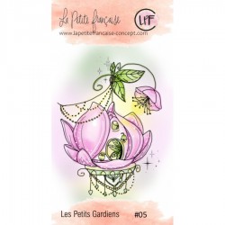LPF-GARD-05   LA PETITE FRANÇAISE COLL. LES PETITS GARDIENS TAMPONS CLEAR 5