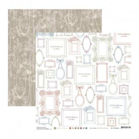 PC-LCB-01   MES P'TITS CISEAUX COLLECTION LA CLÉ DU BONHEUR PC-LCB-01 30,5 cm x 30,5 cm