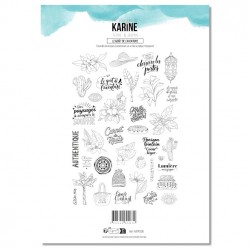 KAT4206   LES ATELIERS DE KARINE TERRE ET JASMIN TAMPON CLEAR LE GOÛT DE L'AVENTURE