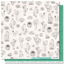 KAC4204   LES ATELIERS DE KARINE TERRE ET JASMIN RABAT 30.5 cm x 30.5 cm