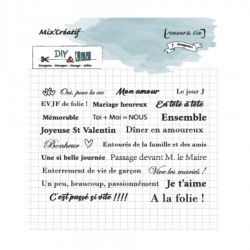 22602-01    DIY & Cie  TAMPON CLEAR AMOUR ET CIE